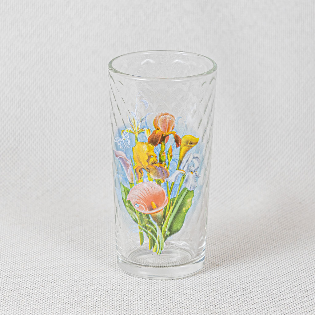 Набор 7пр (кувшин "Радуга" +6 стаканов) с деколью