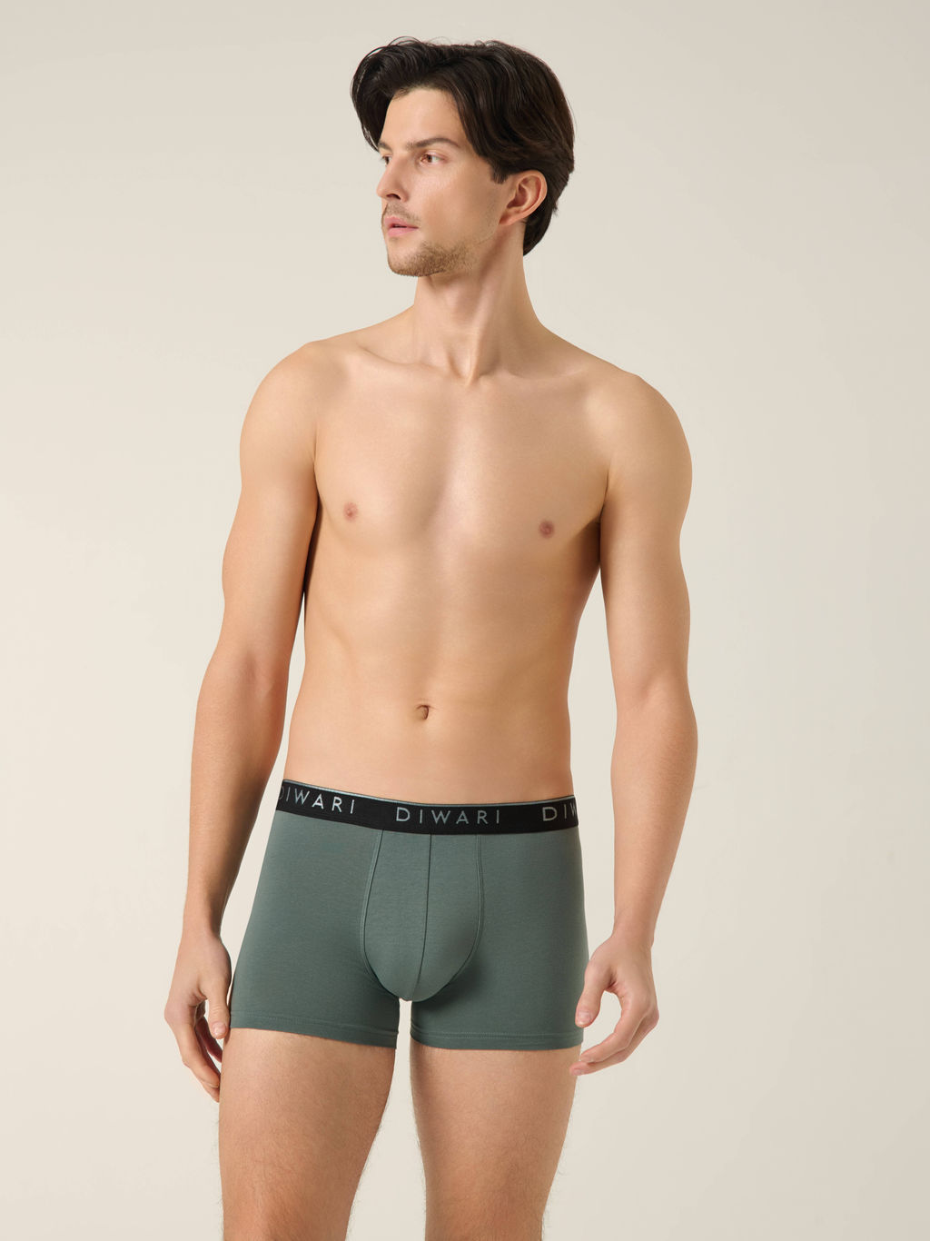 DIWARI PREMIUM MSH 1568 Трусы мужские (бандероль) stormy green-silver black - Conte elegant фото 2