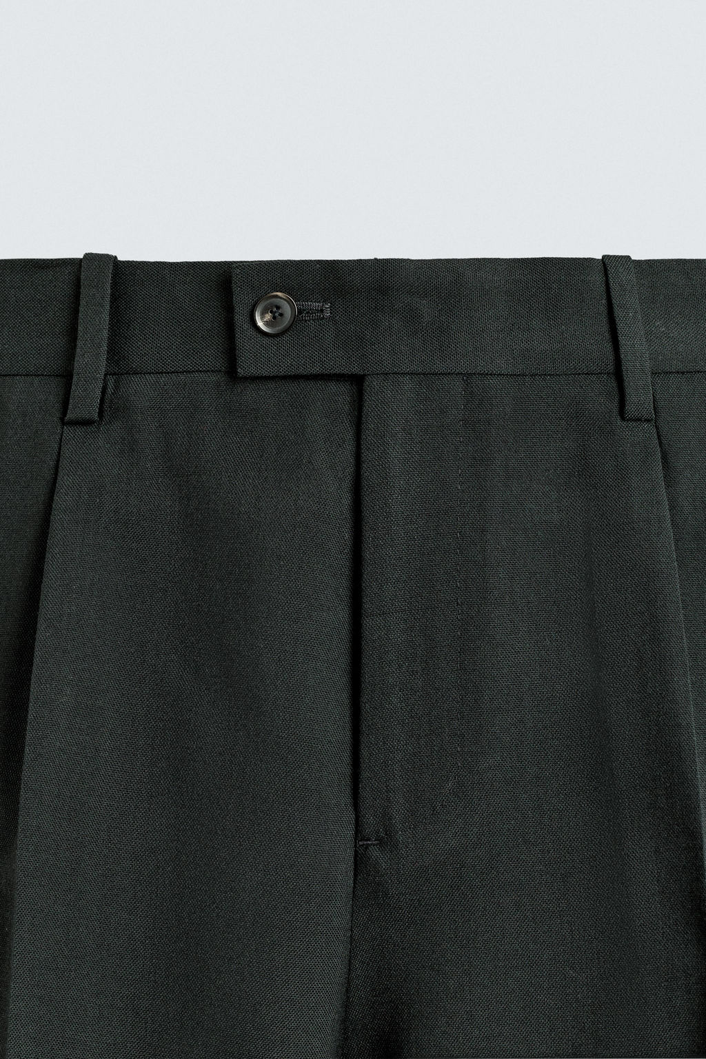 WOOL BLEND SUIT TROUSERS - Zara фото 15