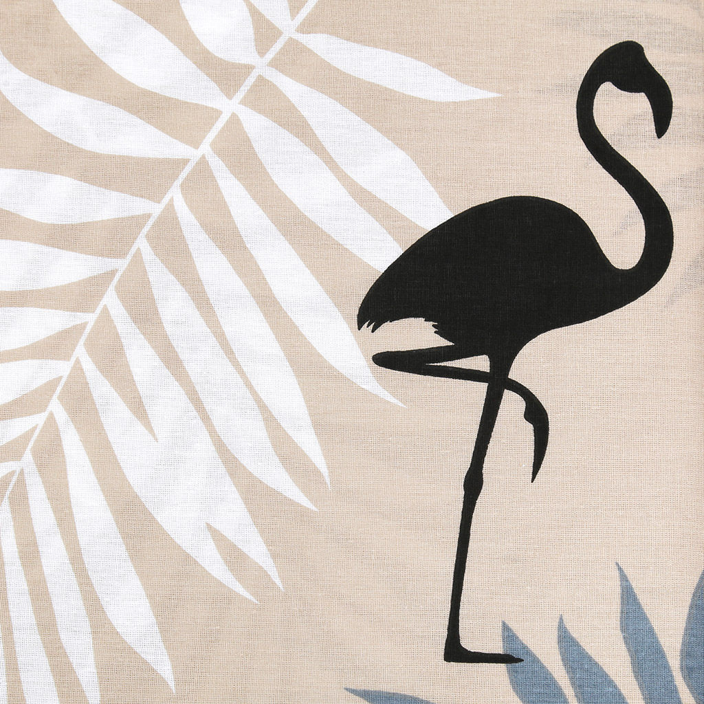 Пододеяльник на кнопках 1,5 спальный Тропики 145х215см, поплин Комфорт 115г/м2, хлопок 100%, упаковка классическая ПВХ 28х41см, Домашняя мода (Россия)  фото 3