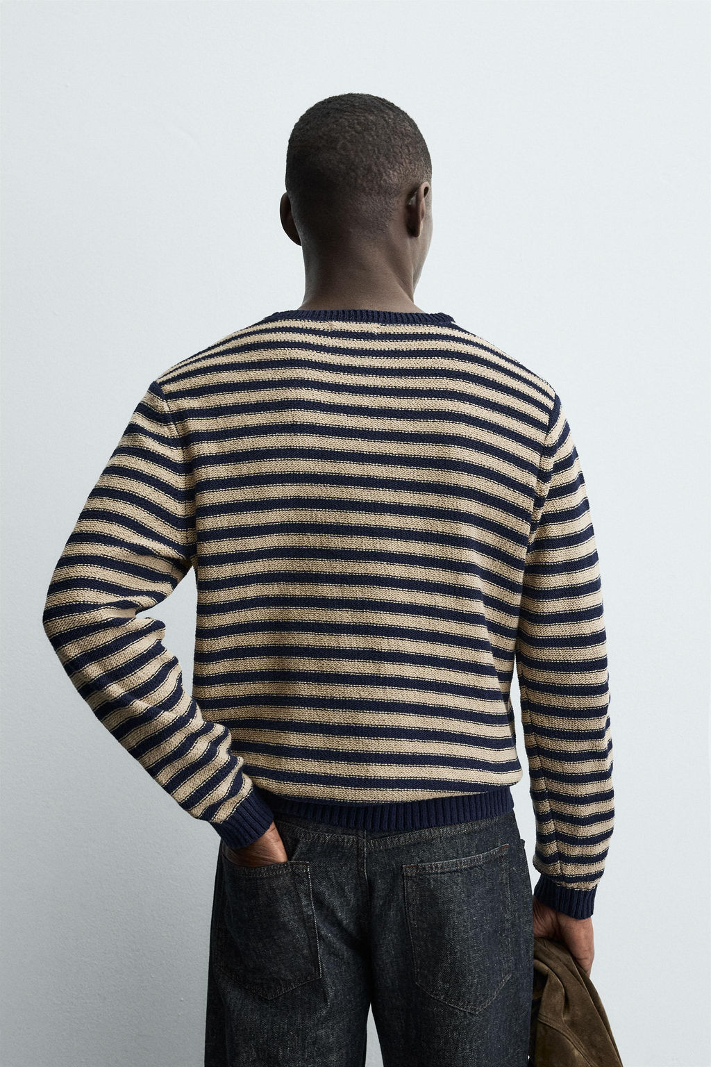 STRIPED JACQUARD SWEATER - Zara фото 3