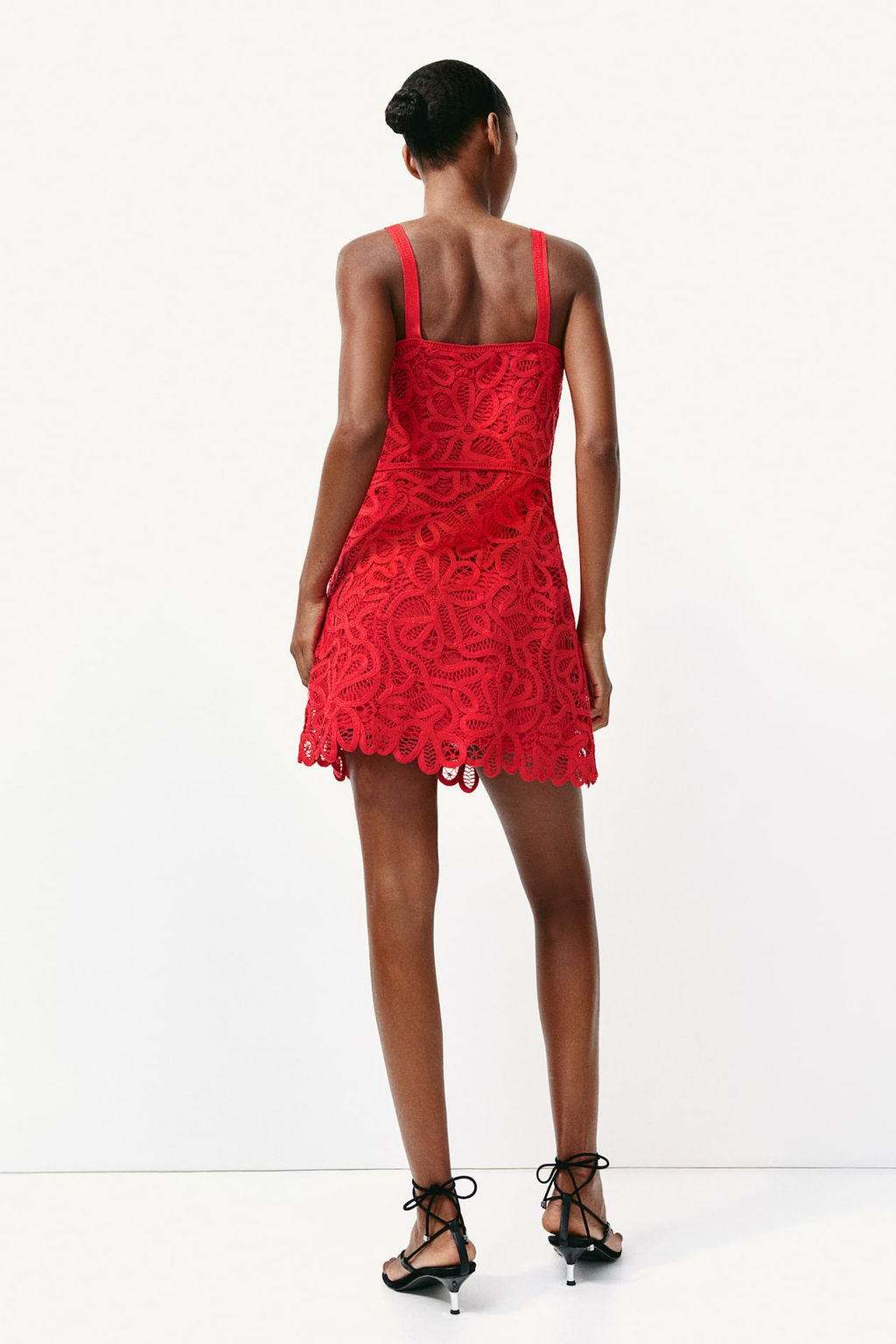 Vestido efecto crochet - H&m фото 3