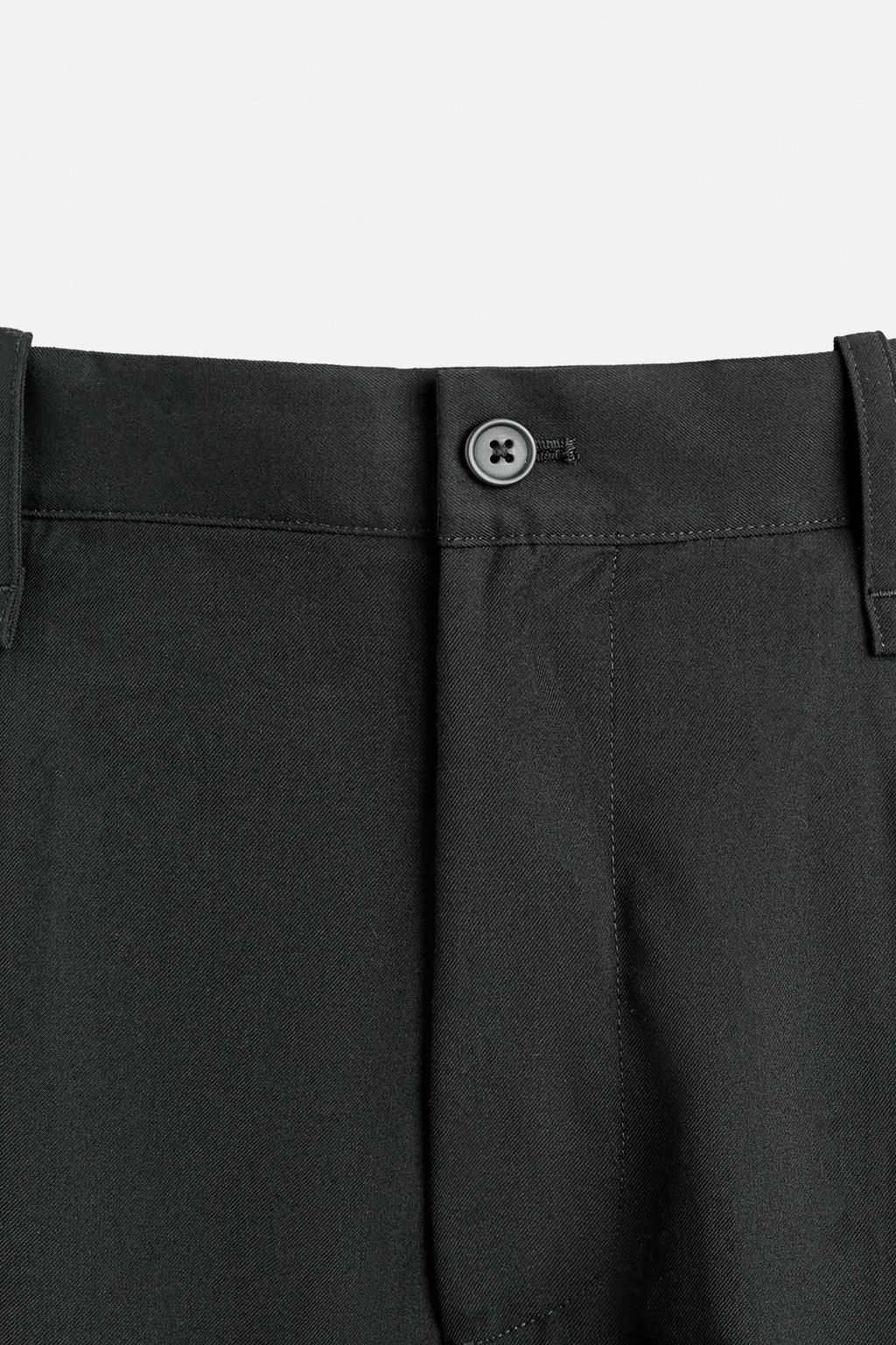 PLEATED CARGO TROUSERS - Zara фото 9