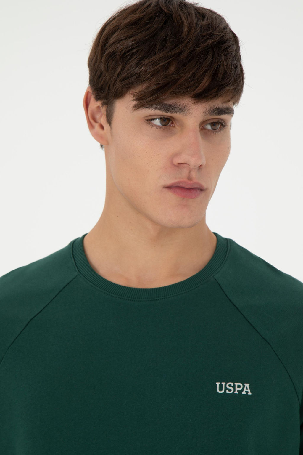 Мужской темно-зеленый свитшот Неожиданная скидка в корзине - U.s. polo assn фото 2