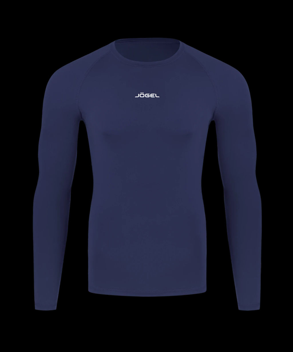 Футболка компрессионная с длинным рукавом JOGEL CAMP PerFormDRY Baselayer LS Tee, темно-синий  фото 2