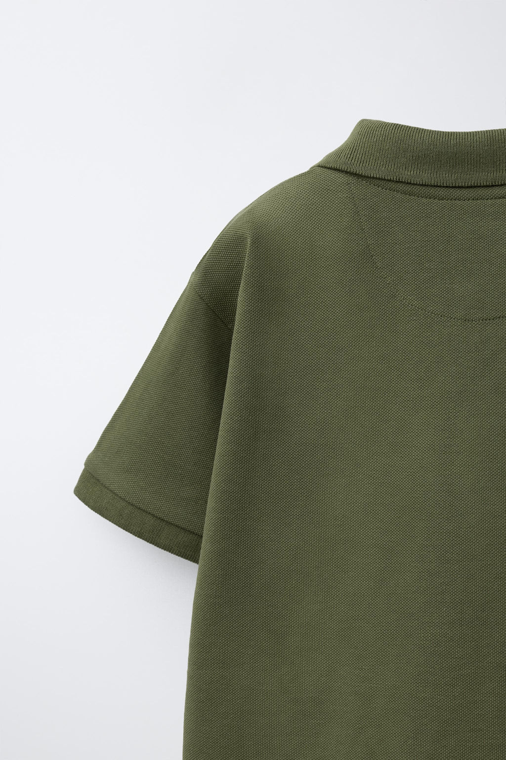 POLO B?SICO PIQU? / Khaki - Zara фото 11