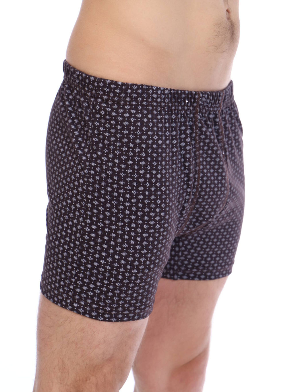 Трусы-боксеры, модель 212, трикотаж (Маэстро, коричневый) - Ивановотекстиль фото 3