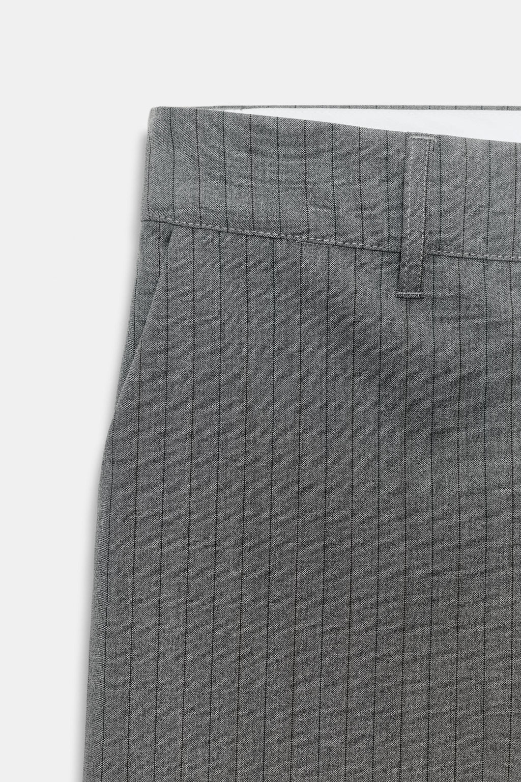 PANTAL?N RAYA DIPLOM?TICA TIRO BAJO / Gris Antracita - Zara фото 8