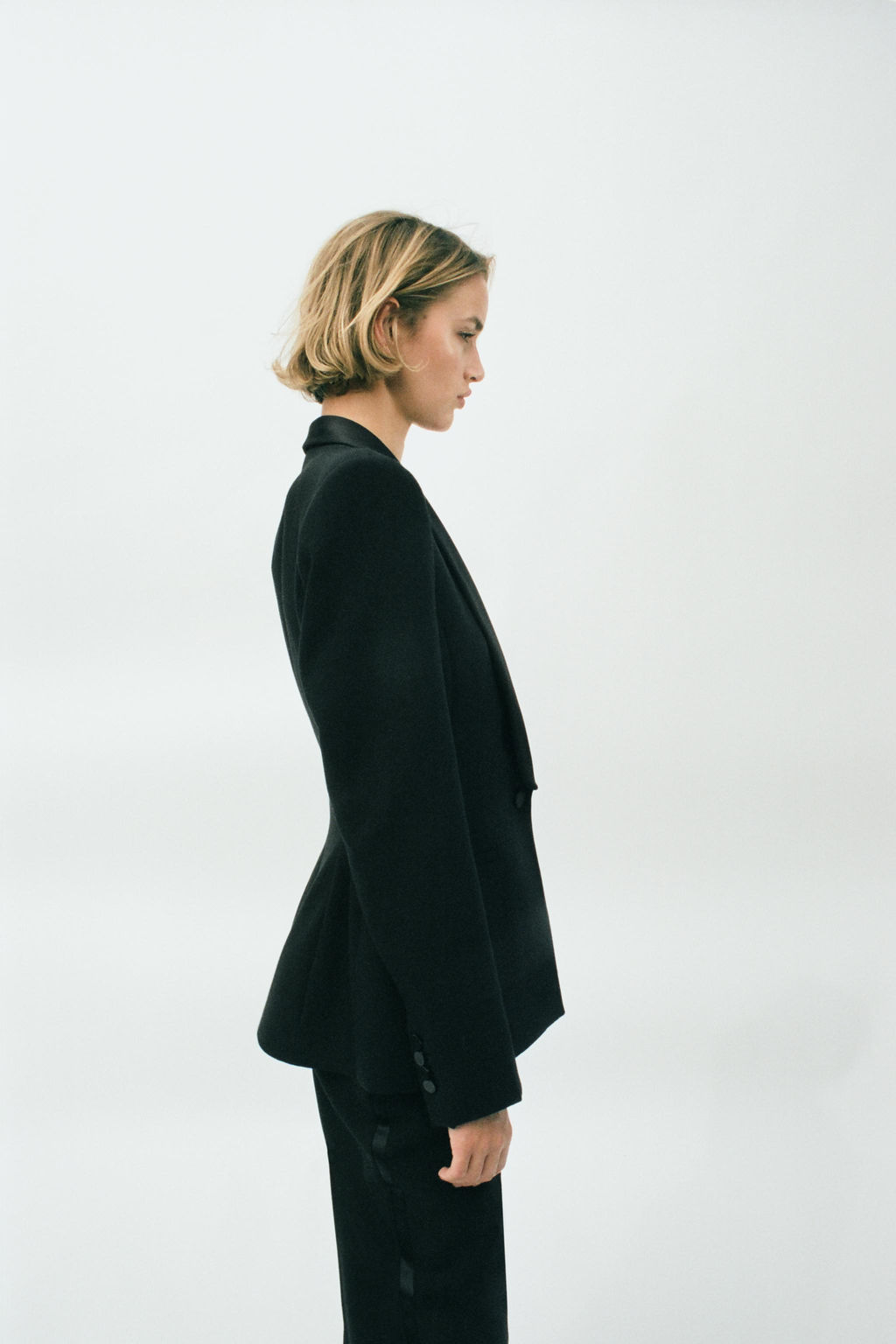 TAILORED TUXEDO BLAZER - Zara фото 4