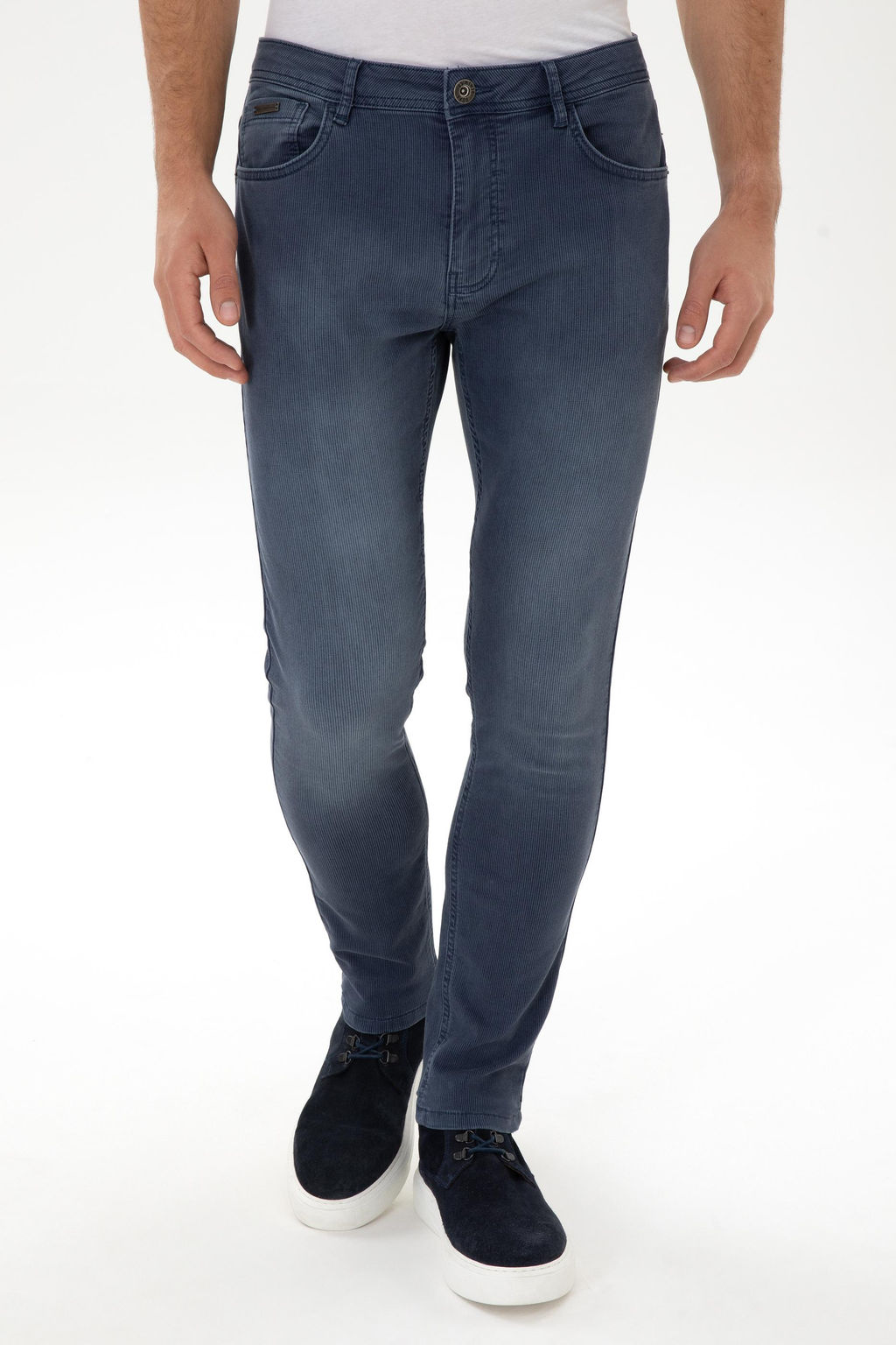 Erkek _ndigo Slim Fit Jean Pantolon - U.s. polo assn фото 2