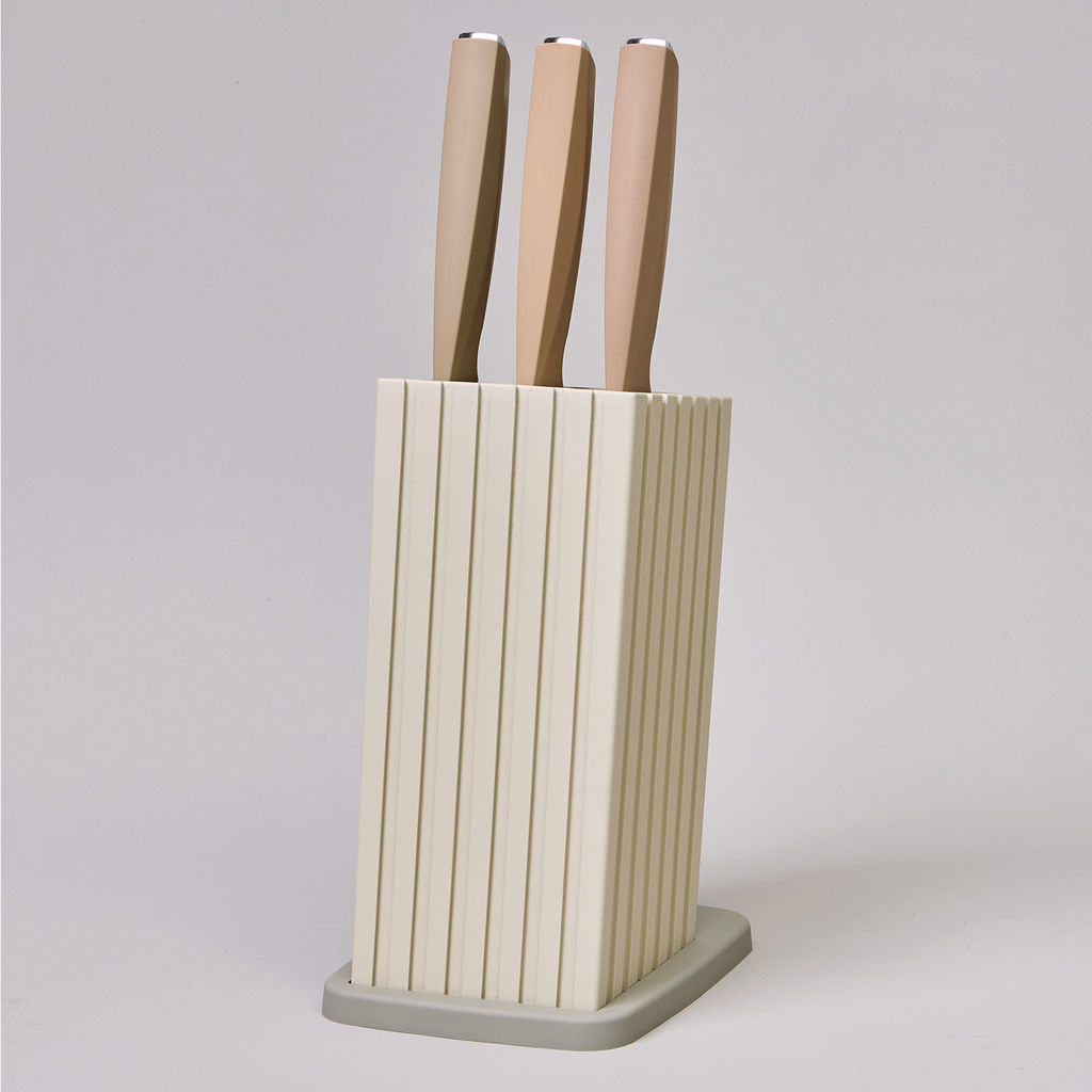 НАБОР НОЖЕЙ AGNESS НА ПЛАСТИКОВОЙ ПОДСТАВКЕ, 6 ПРЕДМЕТОВ  фото 2