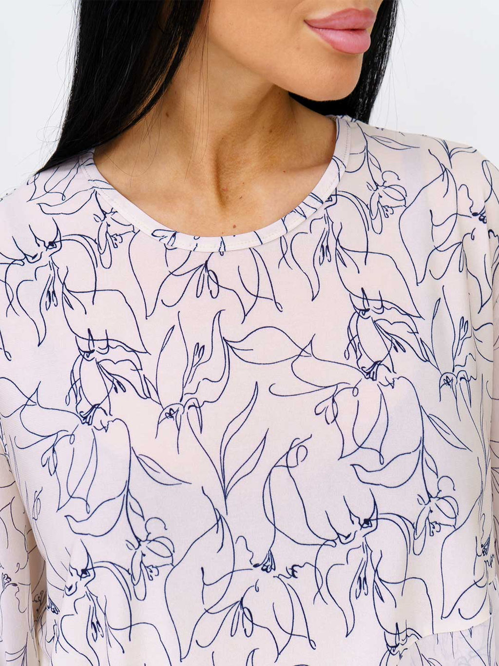 Блуза мод.1820/1 - Текс-плюс фото 5