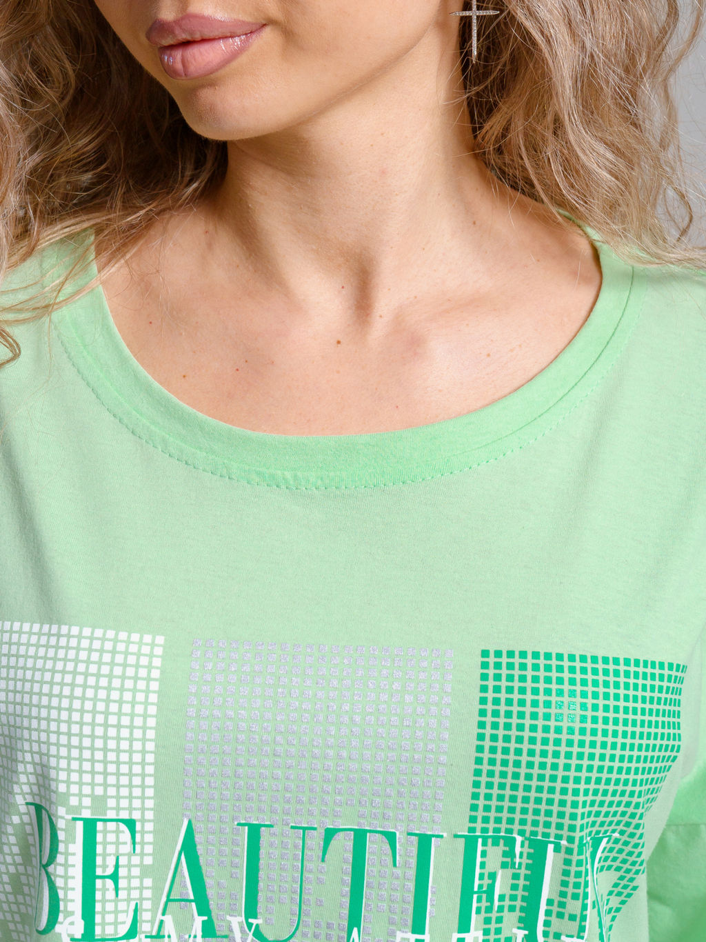 897 Футболка "Салатовый"