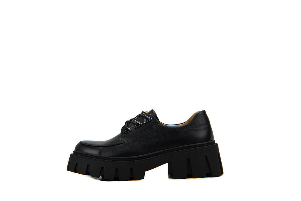 Туфли полуботинки 202.чанкиbl. black