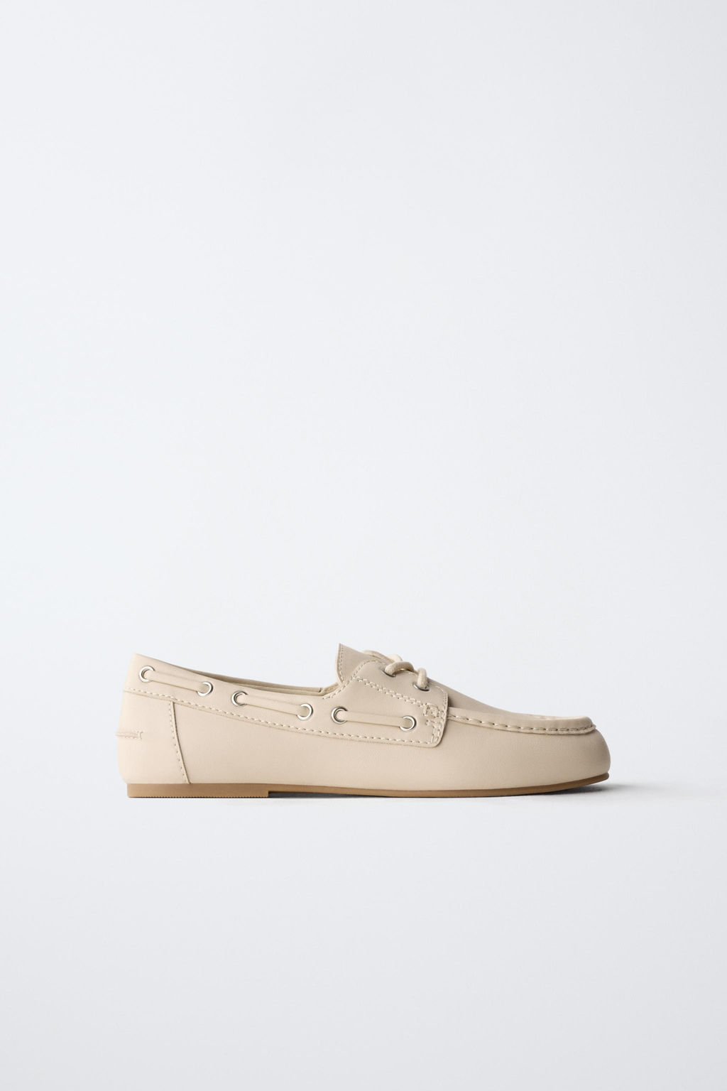 LACE-UP DECK SHOES - Zara фото 8