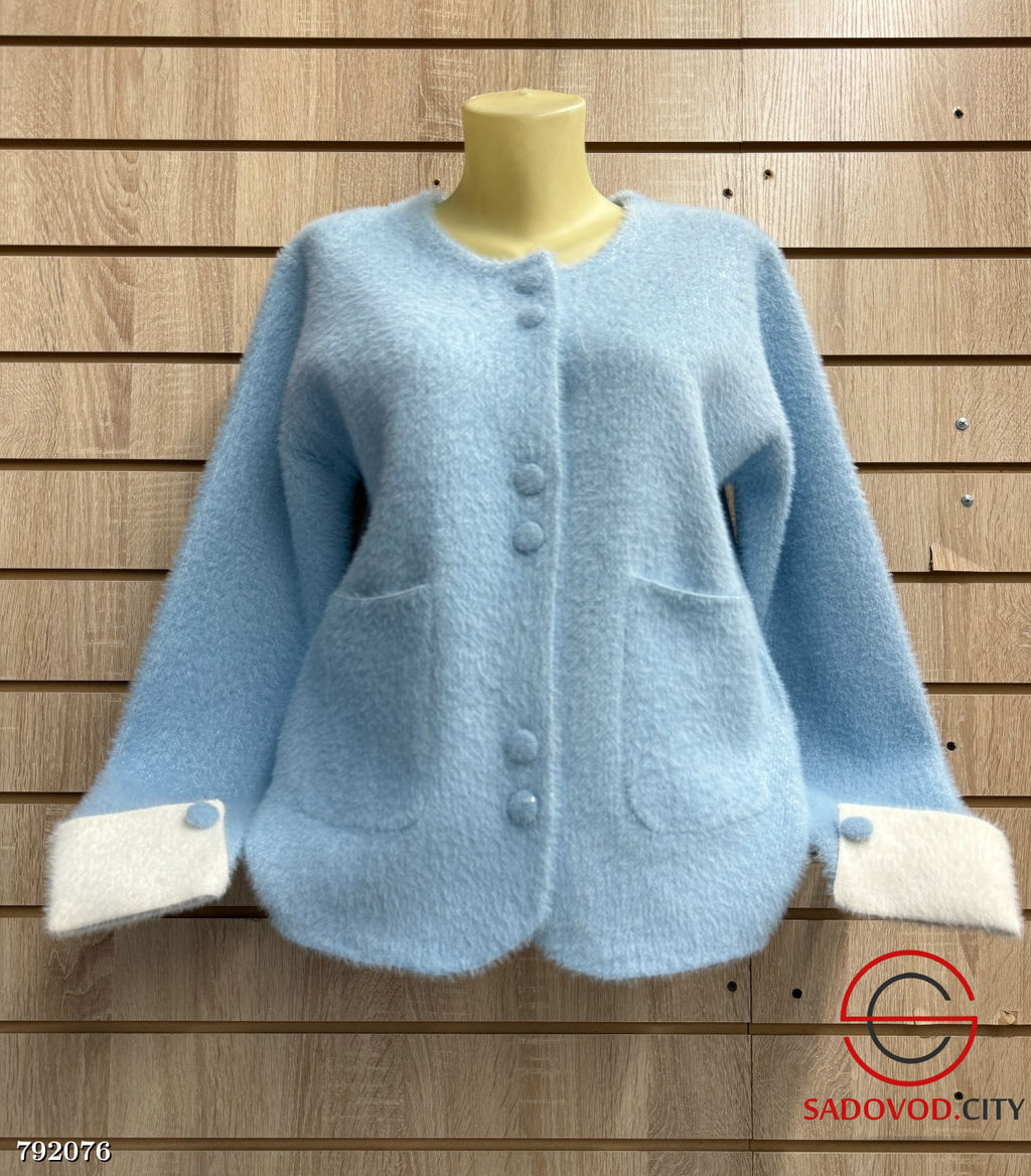 Кардиган женский из смеси шерсти - Bruno фото 3