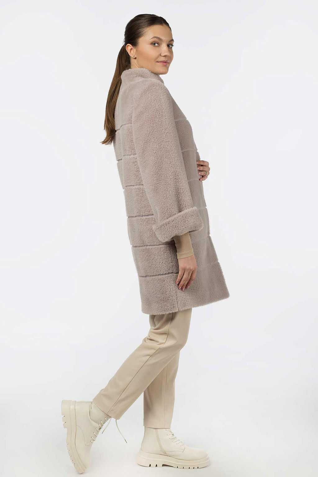 02-3114 Пальто женское утепленное - El podio фото 2