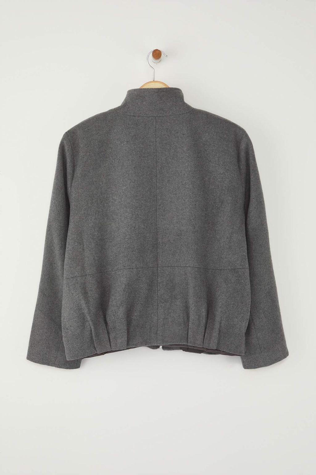 Antrasit Regular Kal?p Kase Ince Ceket Mont TWOAW26MO00130 - Trendyolmilla фото 7