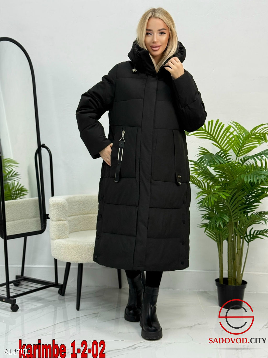 Куртка женская с капюшоном - Bruno фото 3