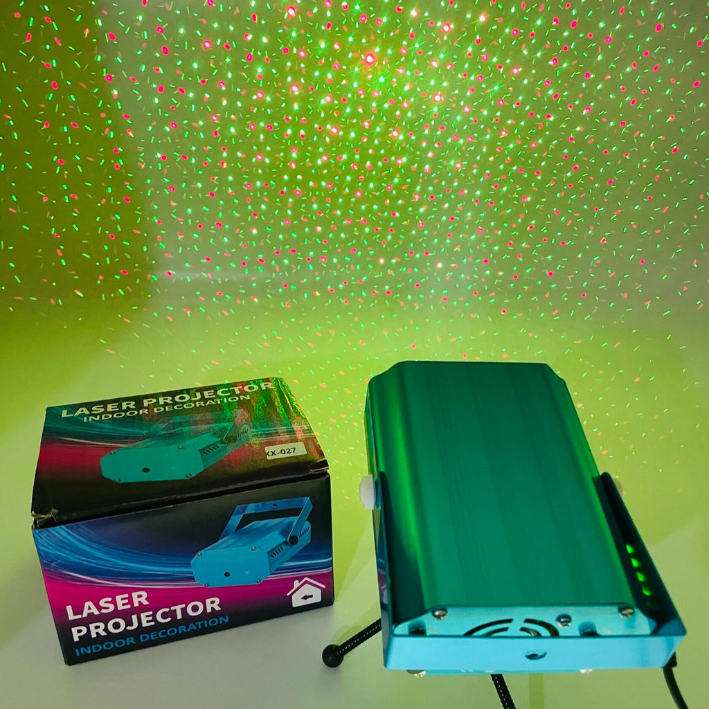 Проектор лазерный домашний синий (арт. XX-027) - Ип лебедев о.ю фото 3