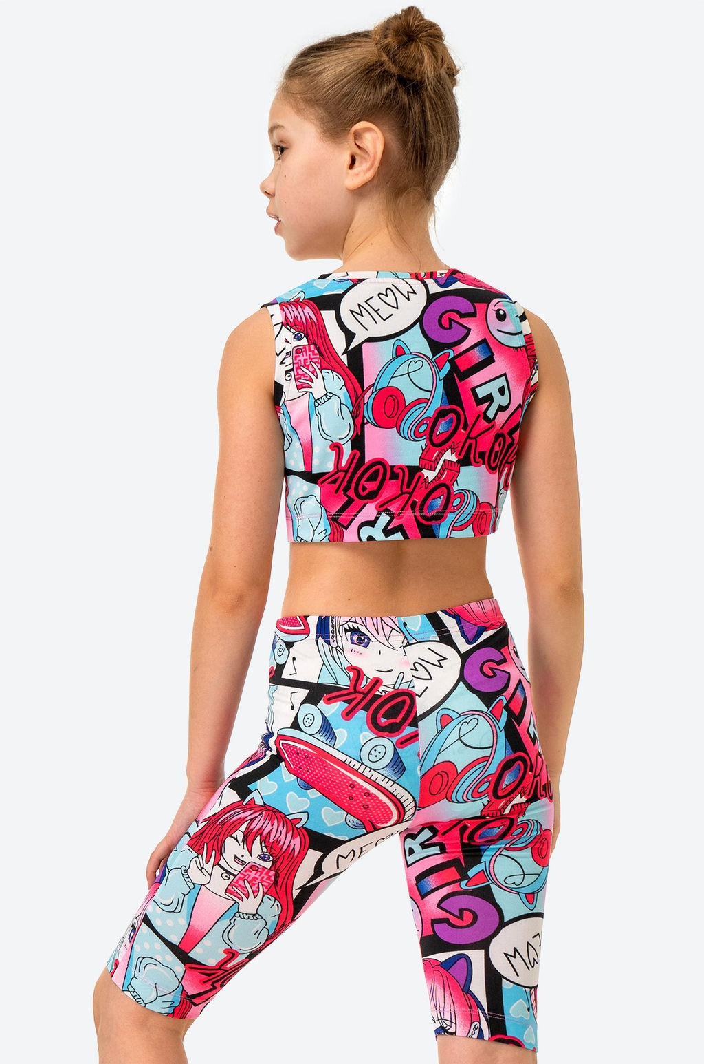 Летний костюм из бамбука для девочки Happyfox  фото 7