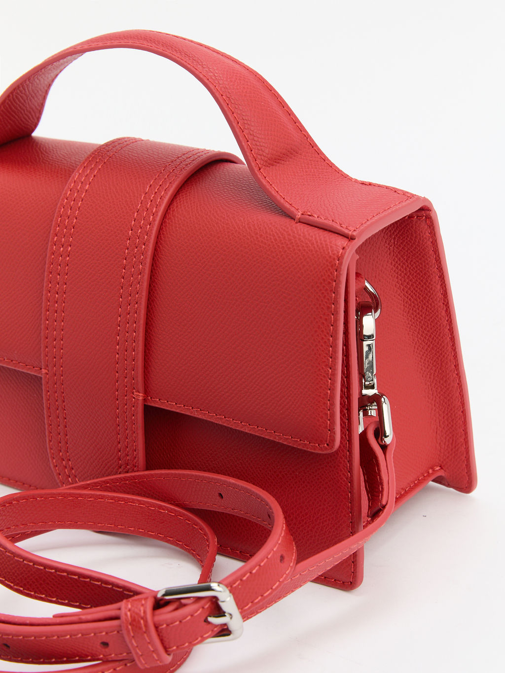 Женская сумка с ручками TENDANCE Артикул 4248390, красный  фото 3