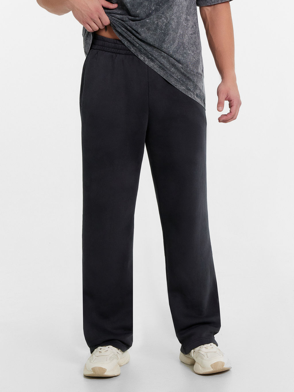 Брюки мужские серые в технике фаст-дай серый фаст дай 181246 - Mark formelle фото 2