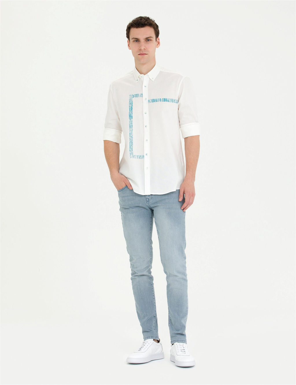 Aqua Regular Fit Uzun Kollu G_mlek - Pierre cardin фото 4