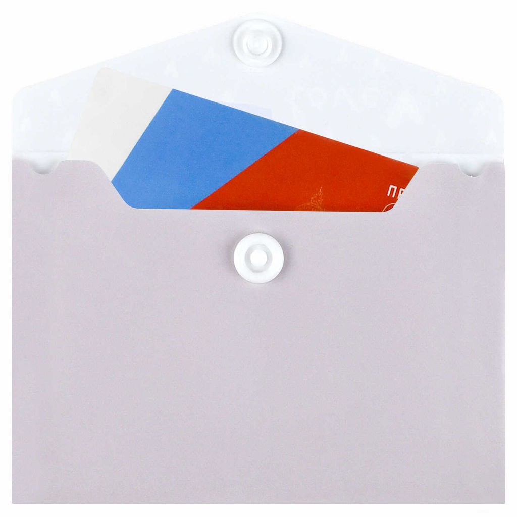 Папка для карт и визиток пластиковая Феникс+, арт. 72231/ 12 СЕРДЕЧКО НА БЕЖЕВОМ (полипропилен, 10.5х7.4 см, 1 отделение (-я), кнопка, УФ-печать)