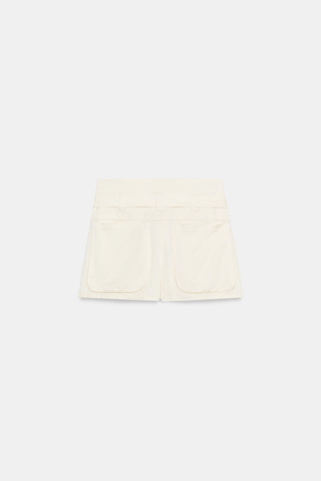 BERMUDA BORDADOS ZW COLLECTION / Crudo / Beige - Zara фото 7