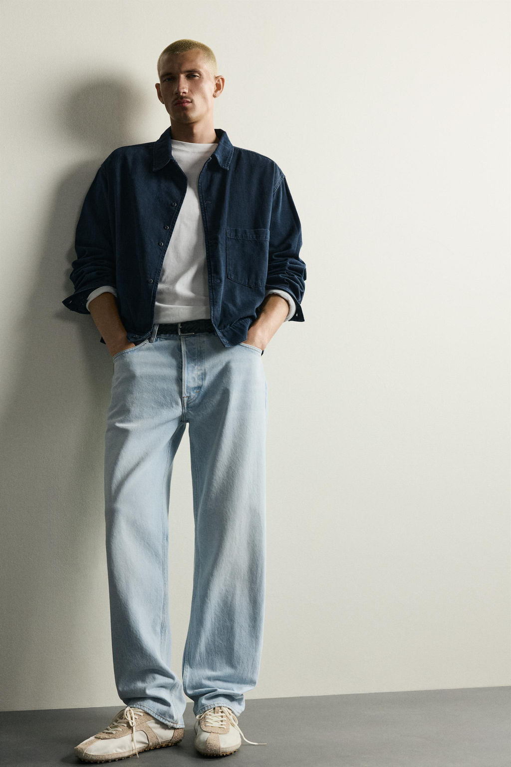 JEANS STRAIGHT ANKLE FIT / Azul claro - Zara фото 5