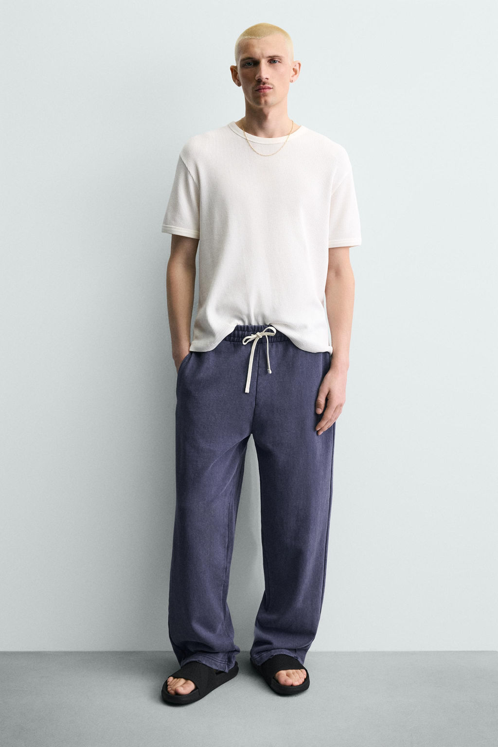 SANDALIA DE BA?O / Negro - Zara фото 2