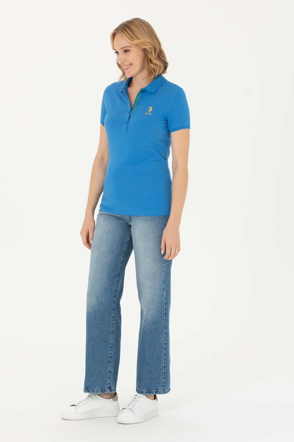 U. S. Polo Assn Женская базовая футболка Saks - U.s. polo assn фото 11