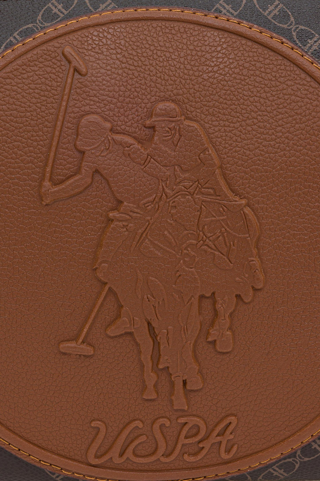 U. S. Polo Assn Женская коричневая сумка через плечо - U.s. polo assn фото 6