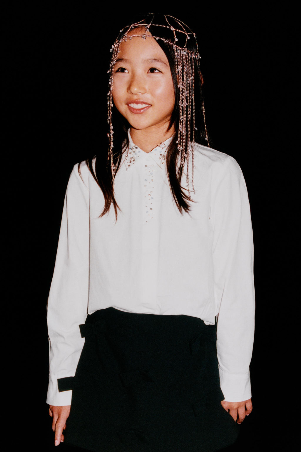 JEWEL COLLAR SHIRT - Zara фото 5