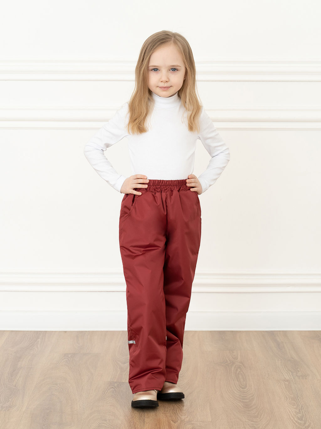 Джемпер-водолазка белая 645 (92, 56)