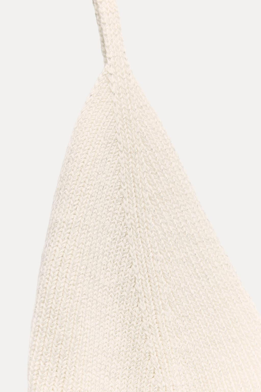 KNIT V-NECK TOP - Zara фото 13