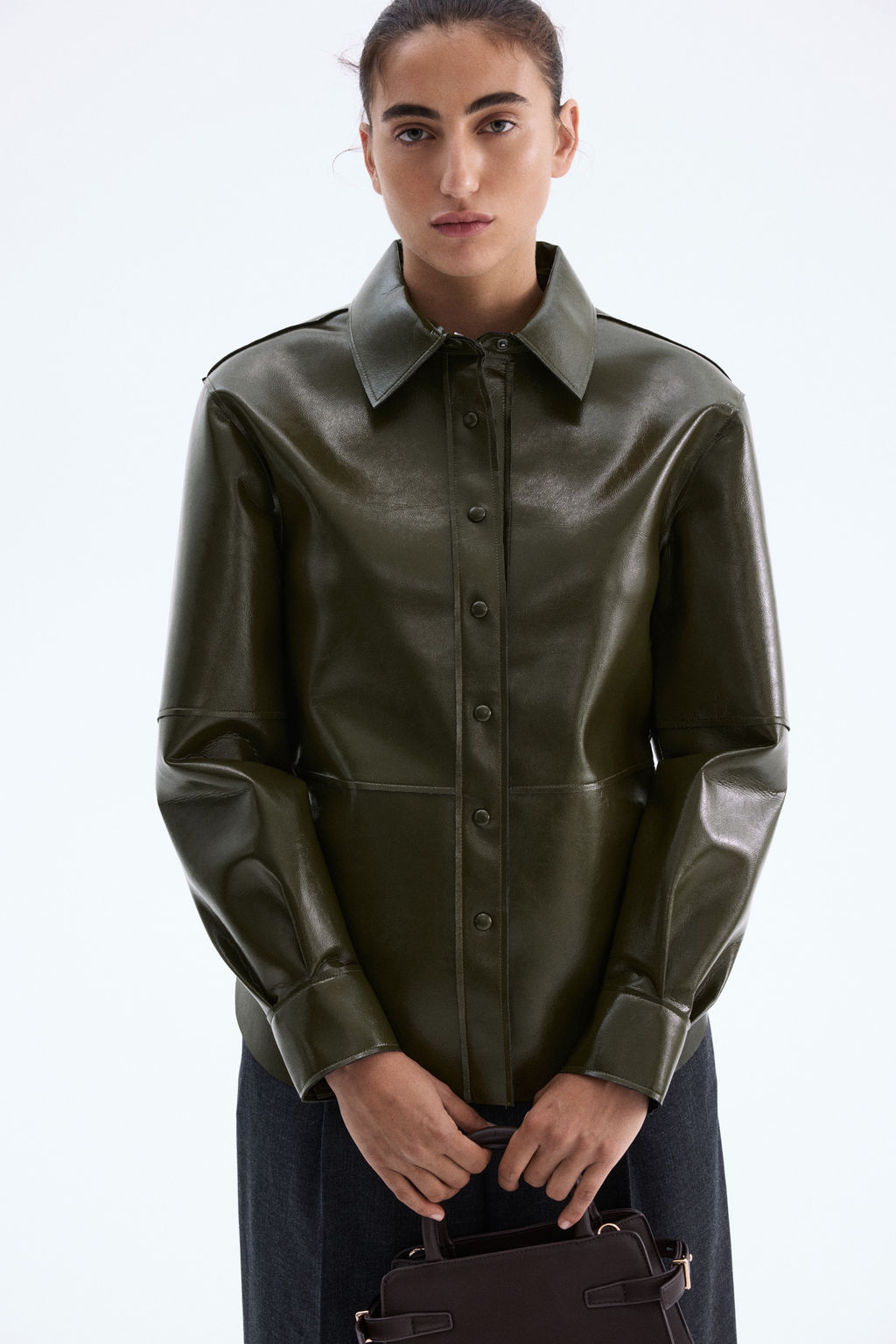Camisa revestida - H&m фото 4