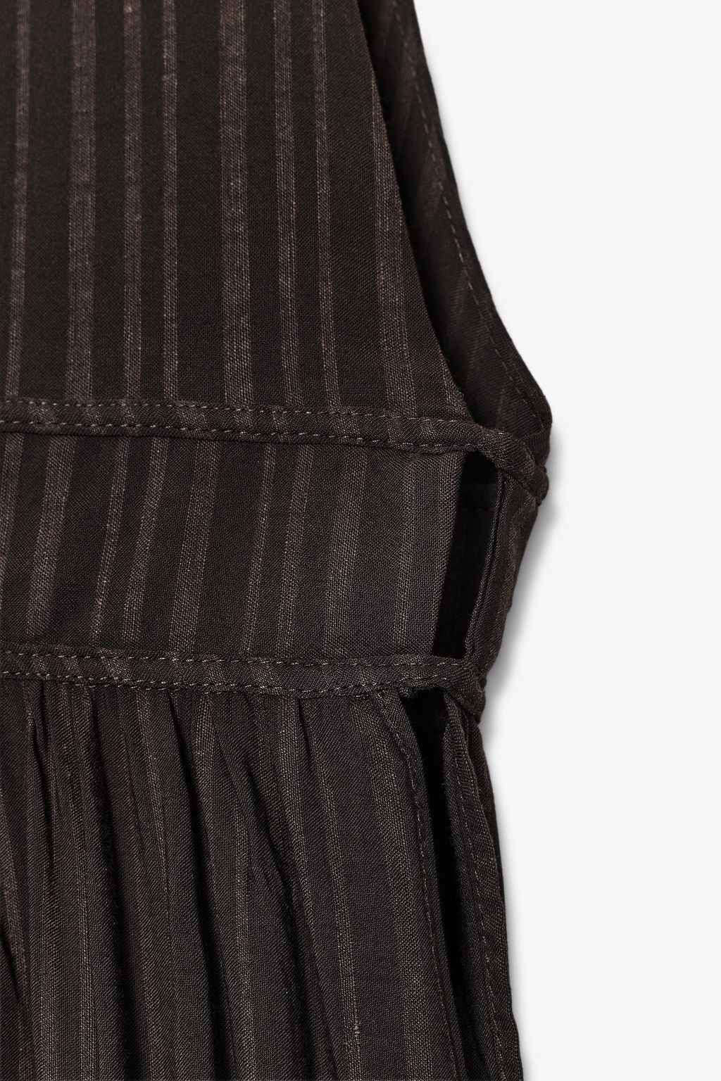 STRIPED LONG WAISTCOAT - Zara фото 8