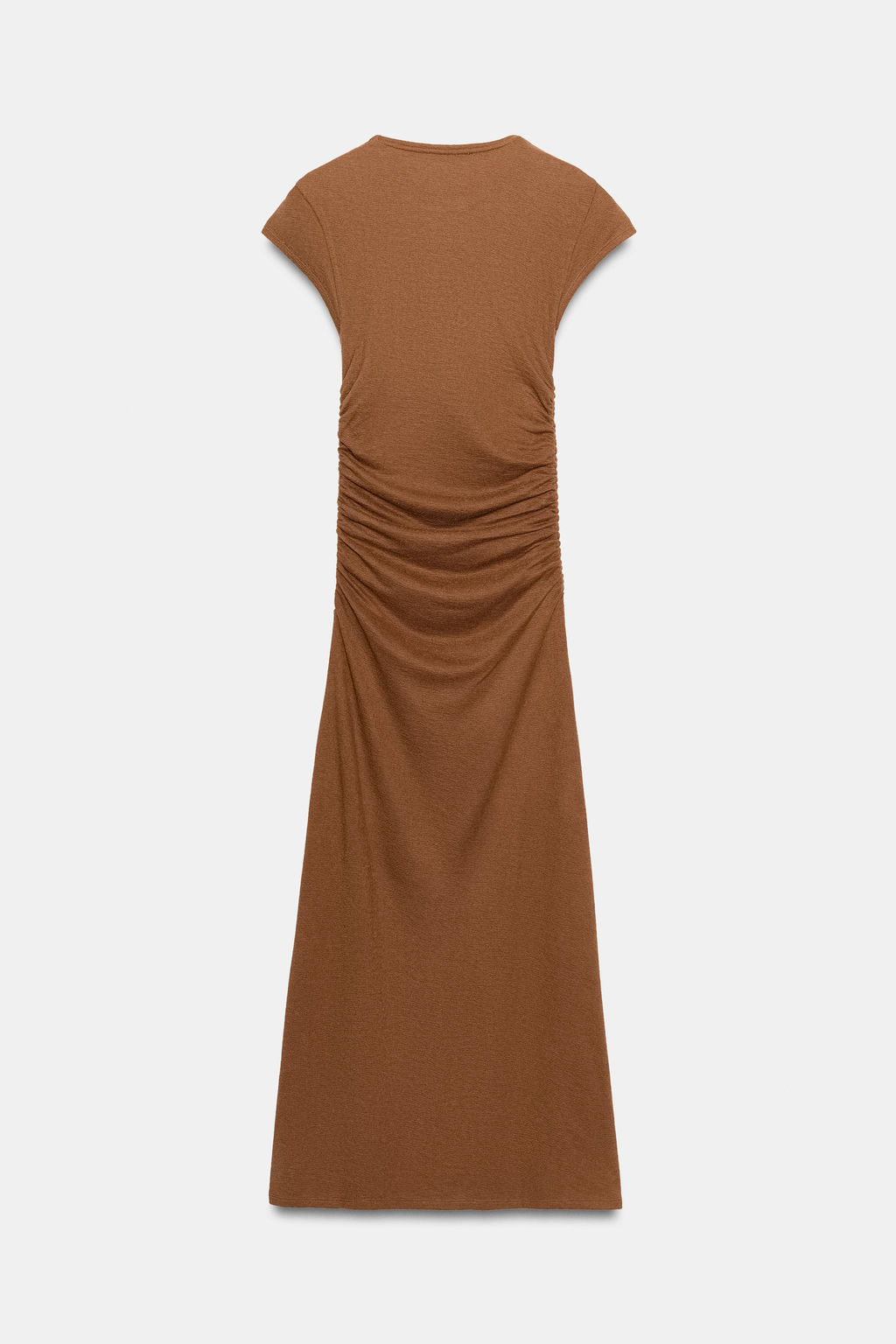 VESTIDO MIDI DRAPEADO / Caldero - Zara фото 7