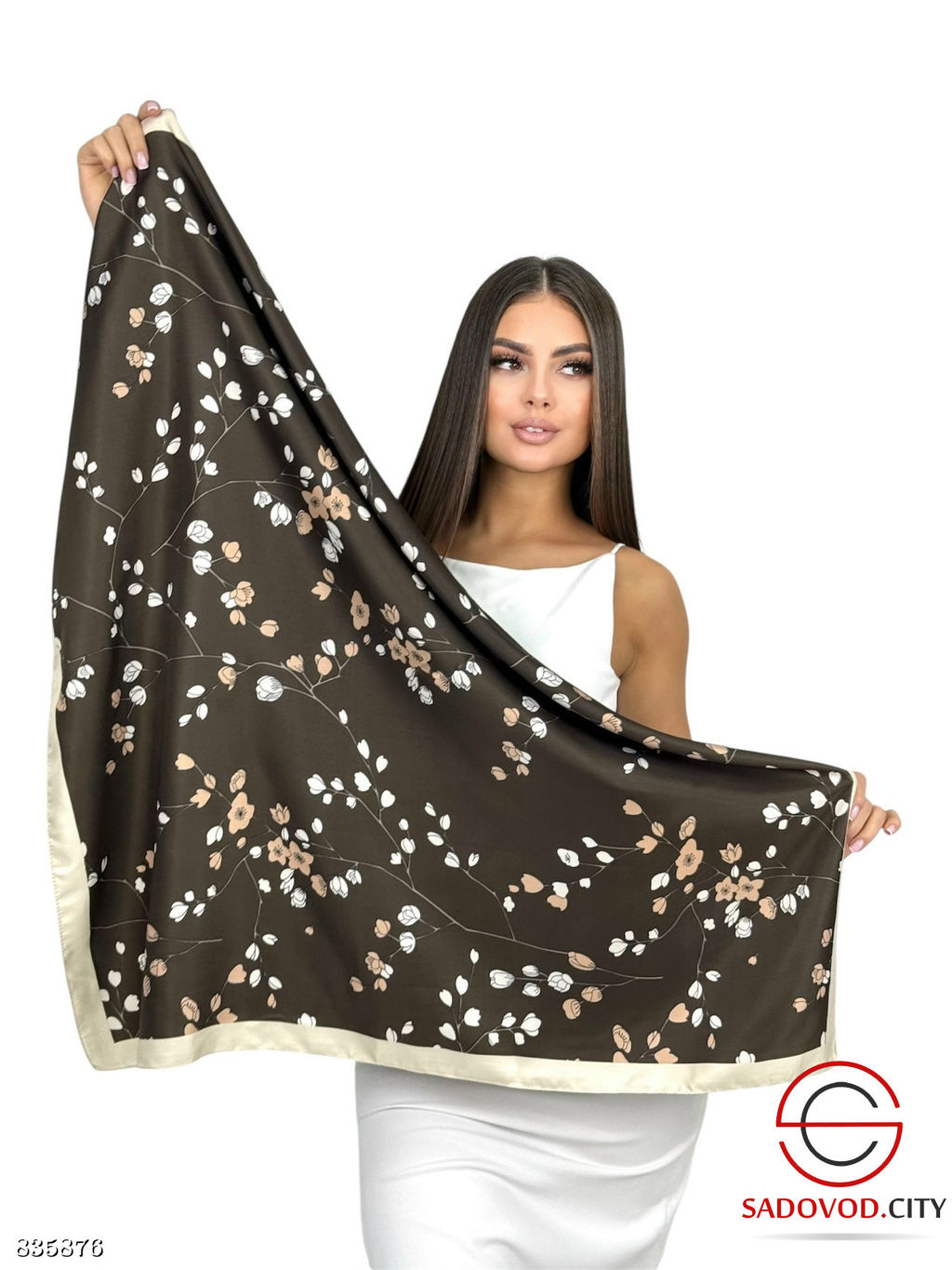 Платок женский с рисунком