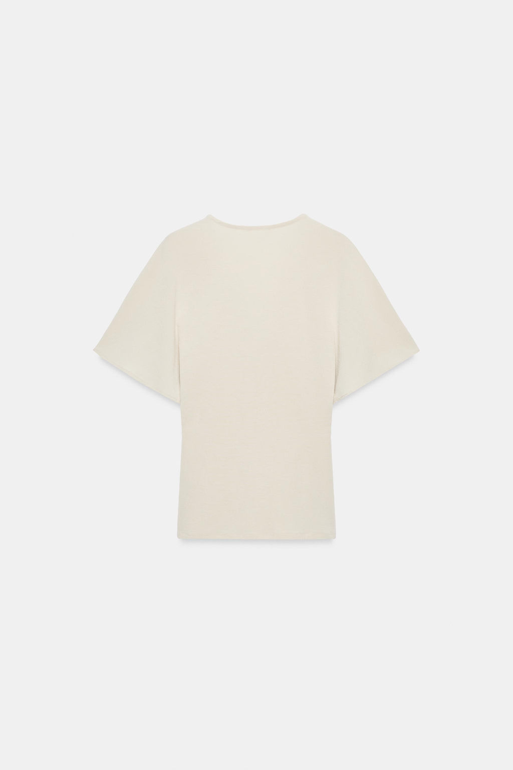 TOP FLUIDO ESCOTE PICO / Crudo - Zara фото 6