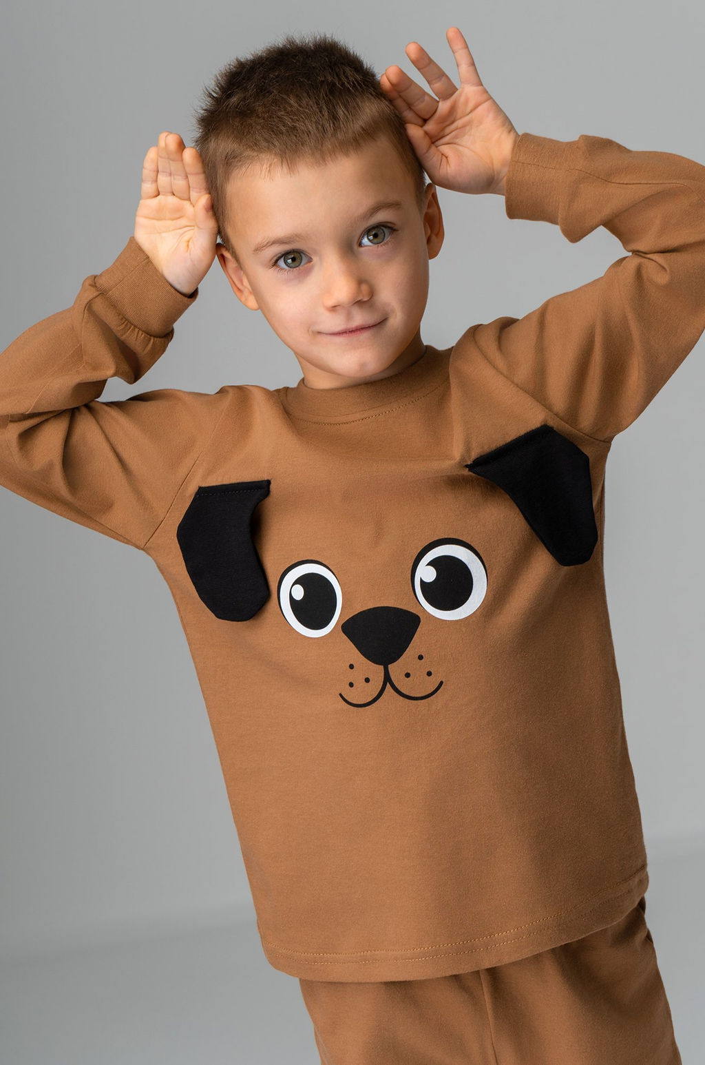 Хлопковая пижама для мальчика Bonito  фото 9