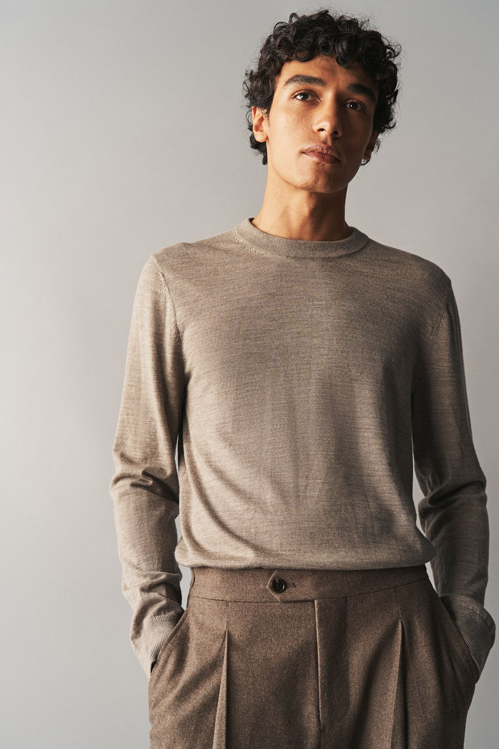 Jersey de lana Slim Fit - H&m фото 2