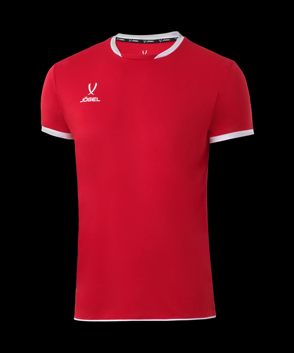 Футболка волейбольная JOGEL CAMP, красный, детский