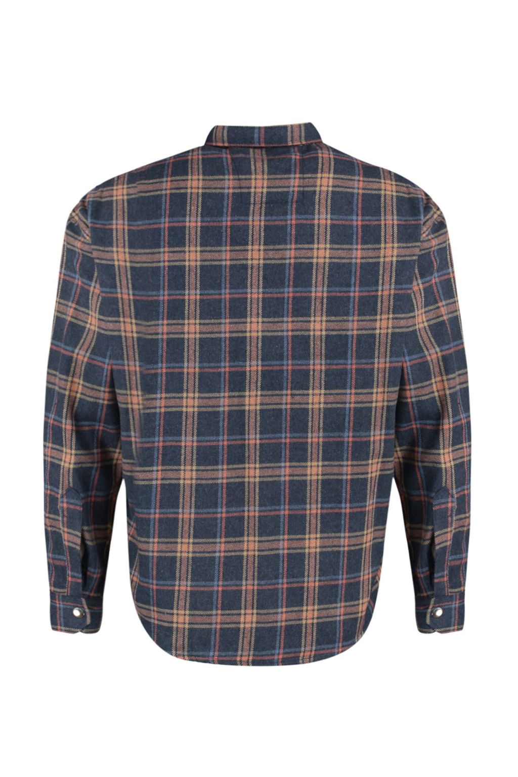 Lacivert Unisex Oversize C?tc?t Kapamal? Oduncu Ekose Gomlek TMNAW22GO0745 - Trendyolmilla фото 9