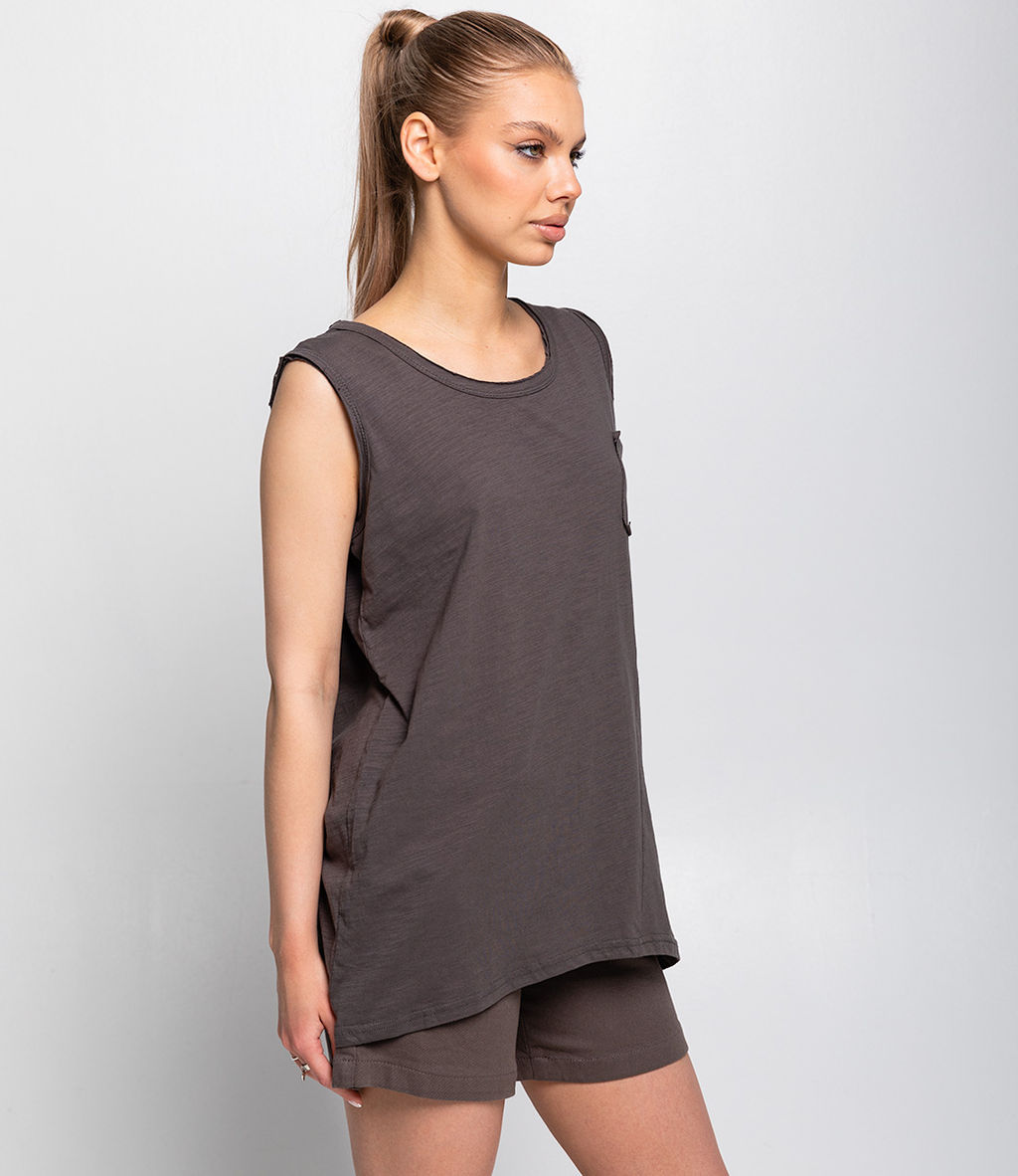 Майка #КТ1136 (2), графит - Dommod фото 2