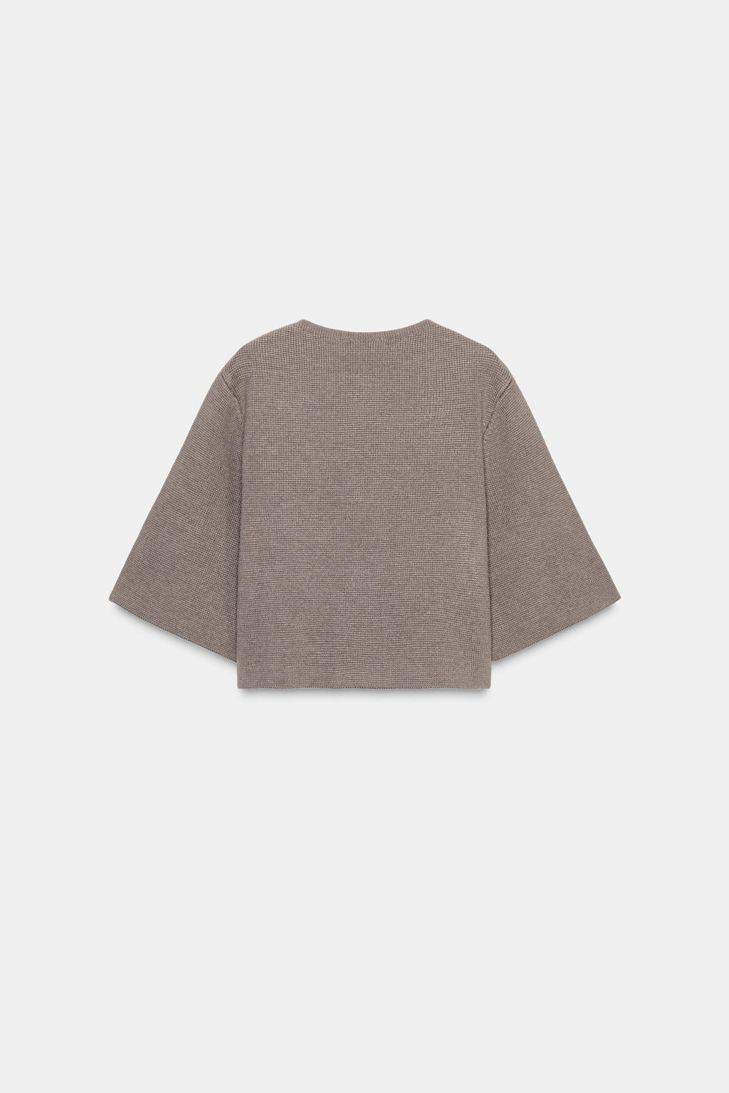 COVERED BUTTON KNIT CARDIGAN - Zara фото 7