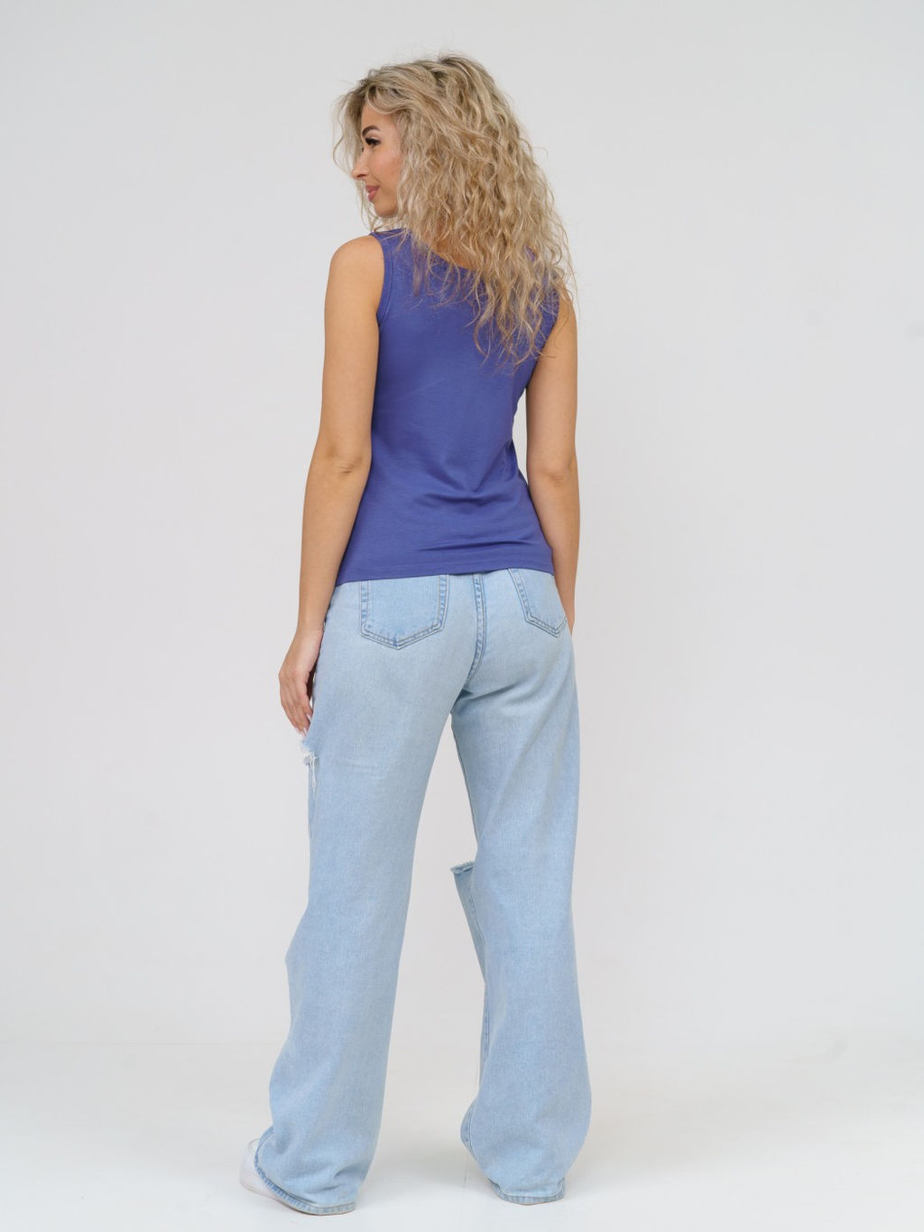 Майка топ Вискоза 95%, лайкра 5% - Ивассорти фото 102