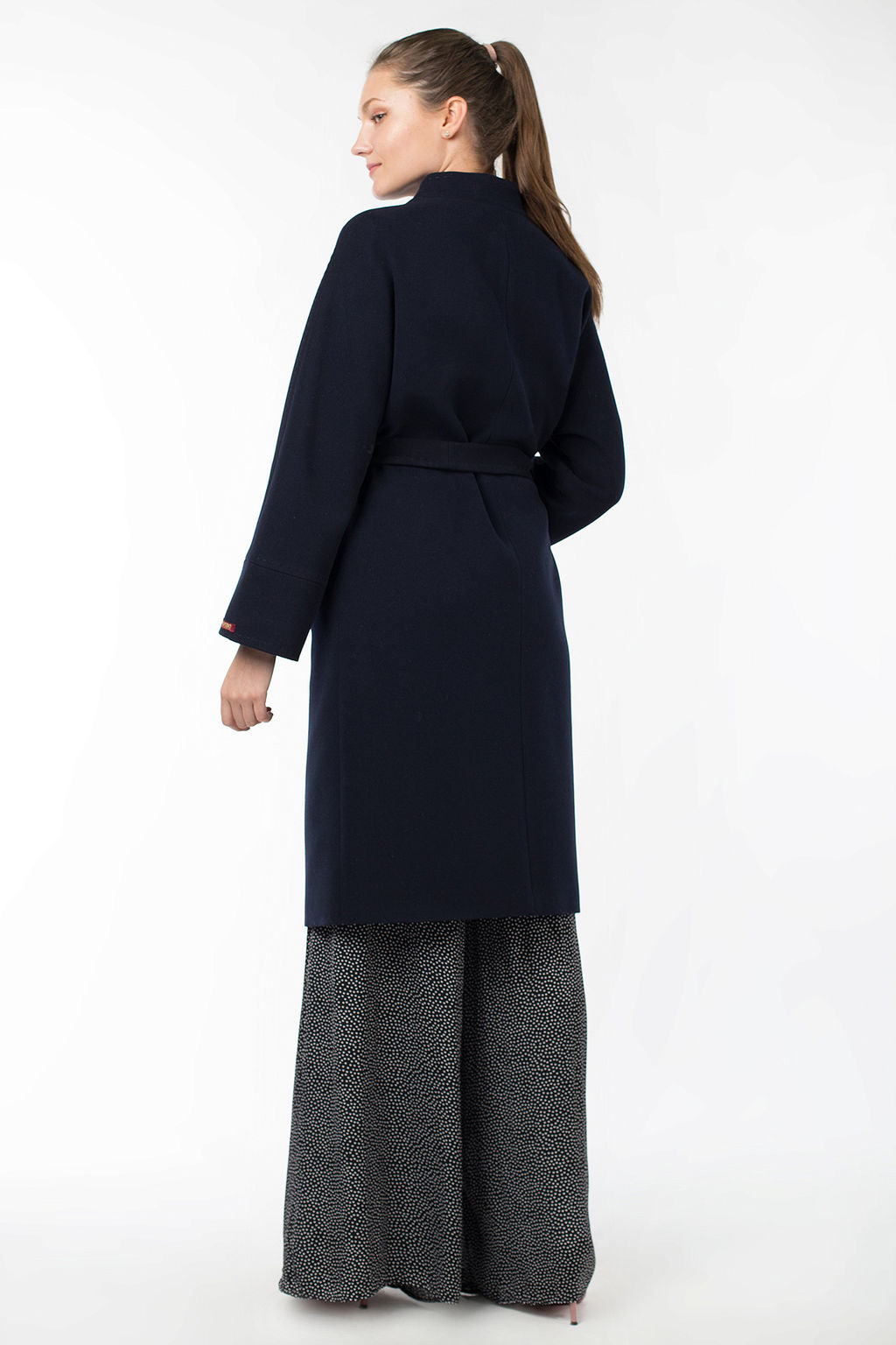 Пальто женское демисезонное (пояс) - El podio фото 4